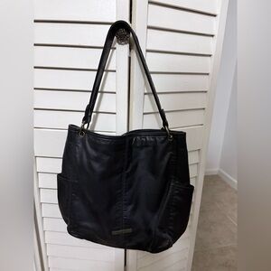 Montana West Black Shoulder Tote Bag